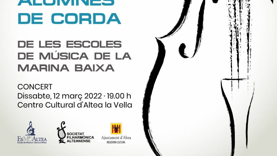 2a Trobada Alumnes de Corda de les Escoles de Música de la Marina Baixa 