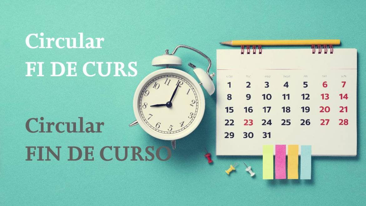 Circular fin de curso 2021/22