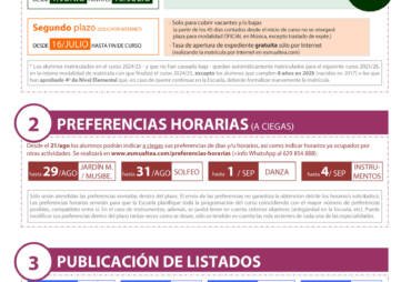 Calendari matriculació 2025-26