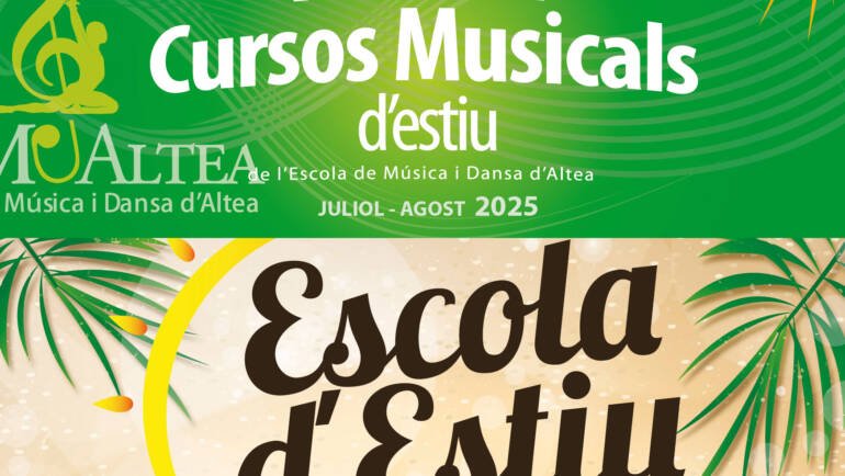 Tallers i cursos d’estiu 2025